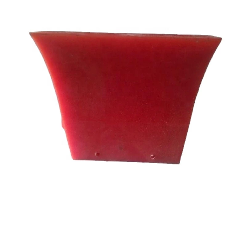 High Performance Belt Scraper Polyurethane Pu Blade For Conveyor Belt Cleaner