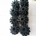Polyurethane Shaped Parts,polyurethane Products,23 25 26 Cm Molded Polyurethane Harvesting Wheel Pu Polyurethane Star Wheel