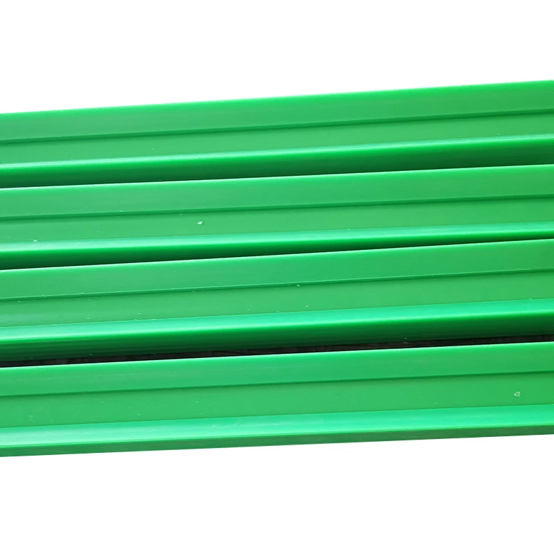 cnc machined PE HDPE UHMW-PE UPE Polyethylene plastic conveyor straight guide rail