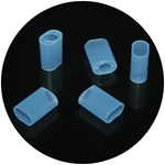 Customation molded silicone rubber products soft silicone protect sleeve flexible insulation silicone protection cover