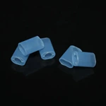 Customation molded silicone rubber products soft silicone protect sleeve flexible insulation silicone protection cover