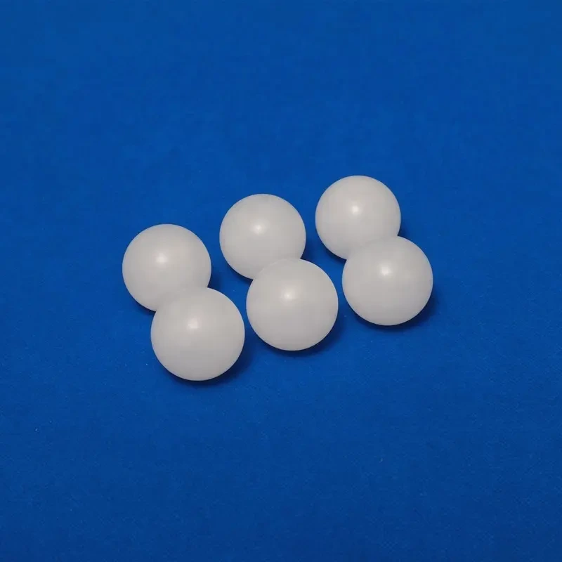 Custom Polypropylene ( Pp ) Sphere Solid Plastic Balls Parts For Ball Valves and Bearings