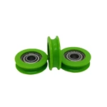 Professional Molded Injection Pa66 Nylon Roller Bearing Pulley (mc)