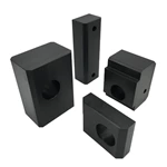 Custom Shape Nr Epdm Silicone Rubber Cutting Block, Lift Rubber Pad, Rubber Damping Block