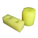 Custom Molding Wear Resistant Polyurethane Product Rubber Sleeve Polyurethane Bushing Buffering Pad