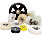Professional Molded Injection Pa66 Nylon Roller Bearing Pulley (mc)