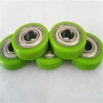 Custom High Performance Polyurethane Pu Small Rubber Coated Steel Wheel