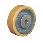 Custom High Performance Polyurethane Pu Small Rubber Coated Steel Wheel