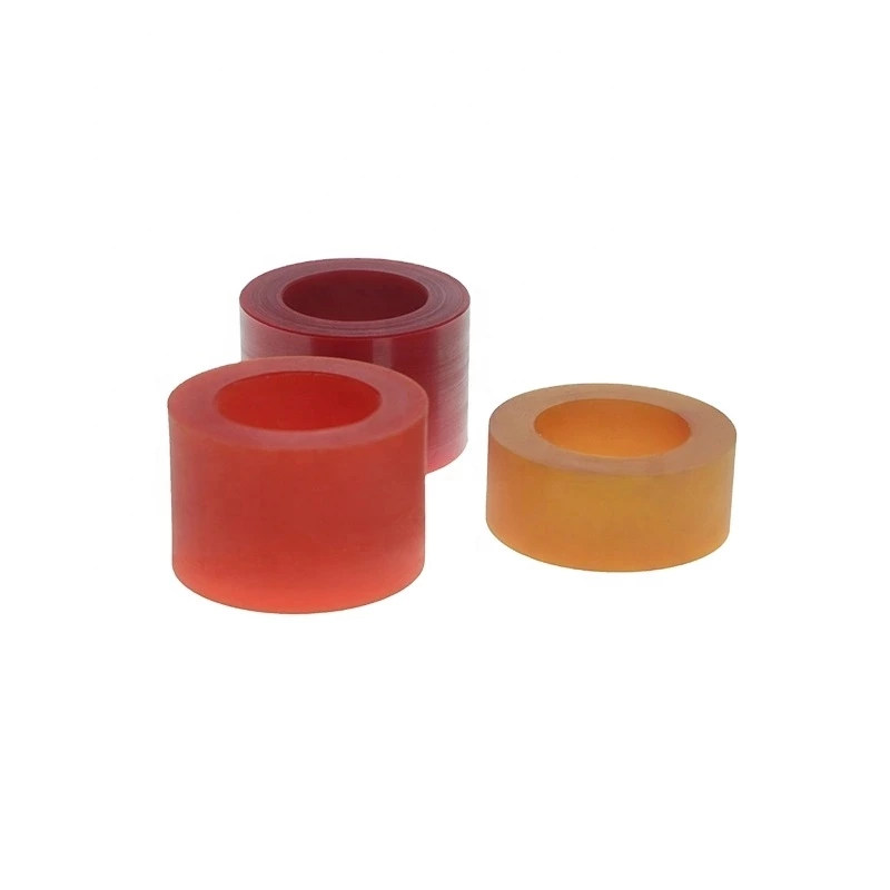 Custom Molding Wear Resistant Polyurethane Product Rubber Sleeve Polyurethane Bushing Buffering Pad