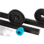 China custom rack pinions durable cnc machining parts plastic rack gear nylon pa6 mc gear rack