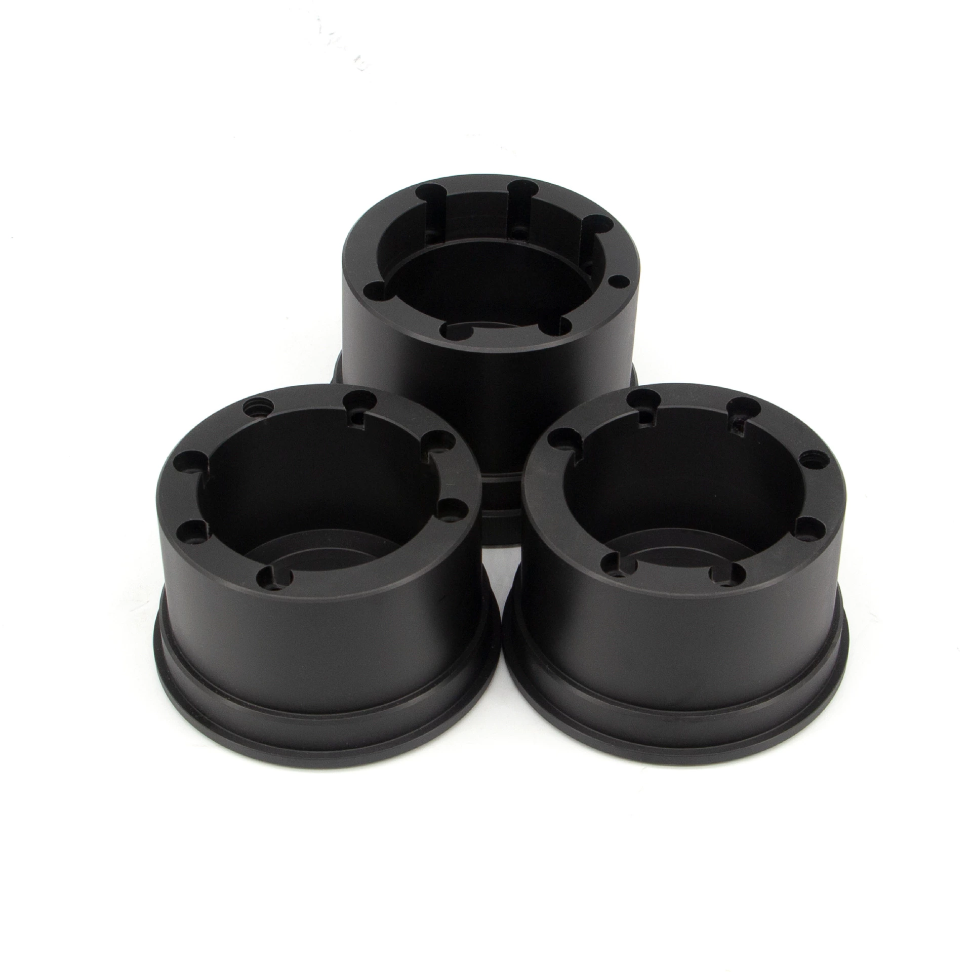 Custom plastic flanged nylon pom ptfe bushings,CNC MACHINING plastic ptfe sleeved flange nylon pom ptfe bushing
