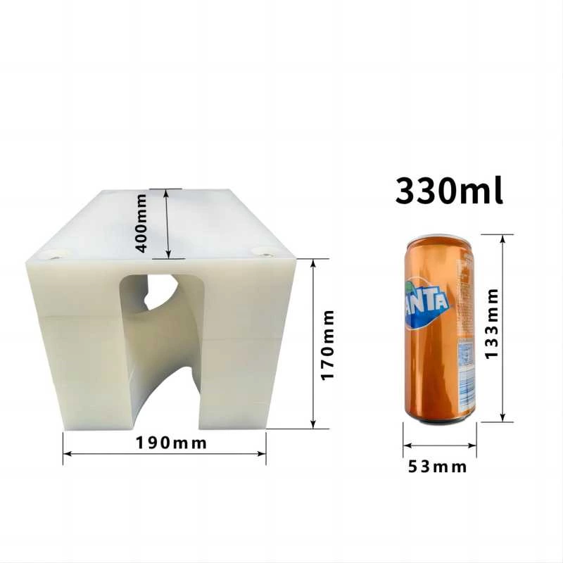 customize 180 degree medical glass bottles oral liquid cans Integrated UPE bottle turner