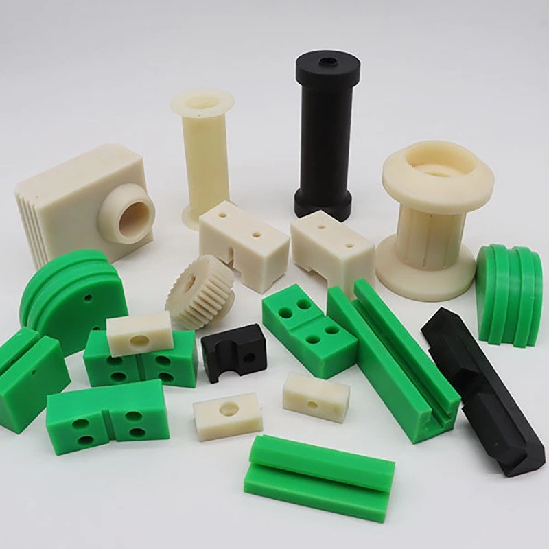 Customized Nylon spacer block HDPE wear parts plastic outrigger pads