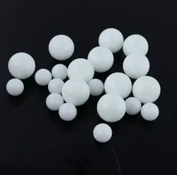 Custom White Solid Delrin Acetal POM Plastics Balls PP/PE/POM Plastic Ball