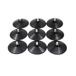 Rubber suction cup with screw/thread