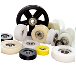 OEM plastic pulley u or v groove pulley with bearing