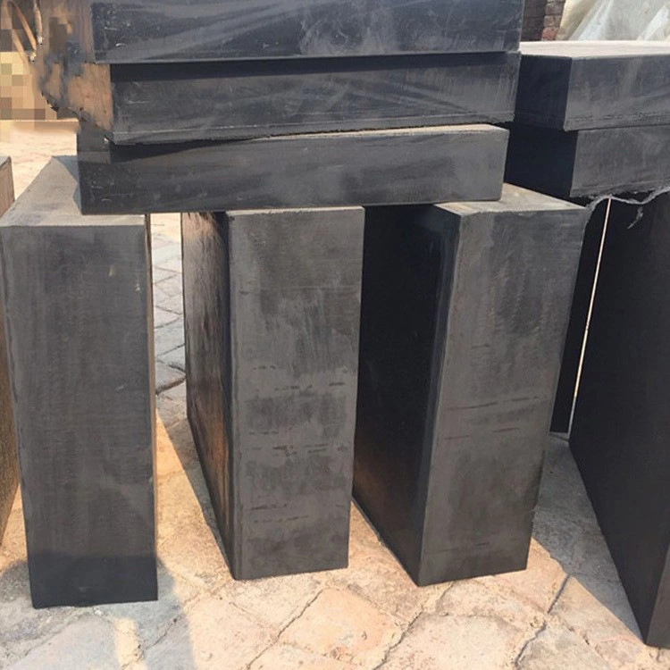 China custom neoprene rubber block and natural elastomeric bearing pad for bridges