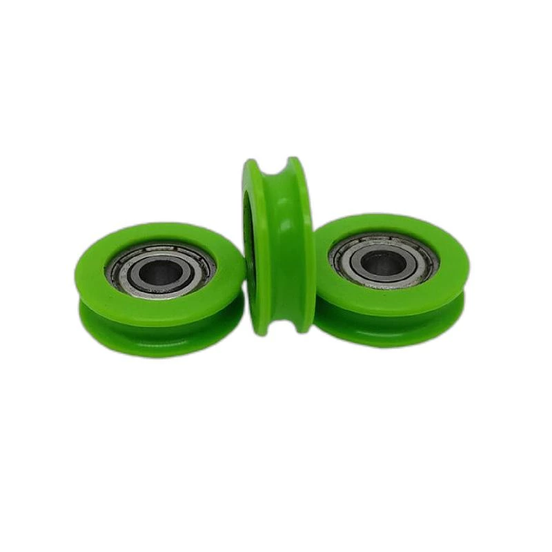 OEM plastic pulley u or v groove pulley with bearing