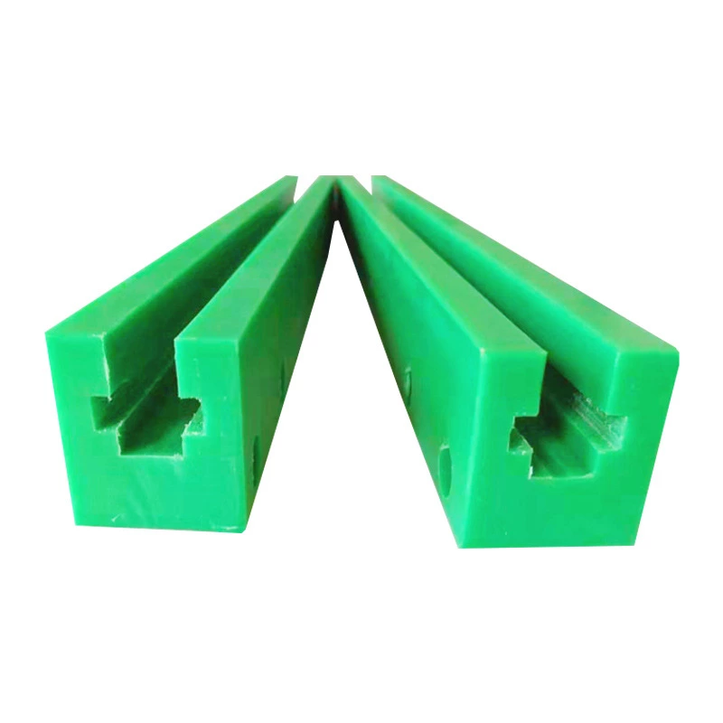 Custom CNC machining milling machining extrusion UHMWPE nylon guide rail plastic pom NYLON chain guide
