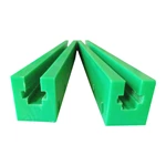 Custom CNC machining milling machining extrusion UHMWPE nylon guide rail plastic pom NYLON chain guide