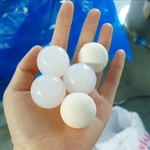 Custom White Solid Delrin Acetal POM Plastics Balls PP/PE/POM Plastic Ball